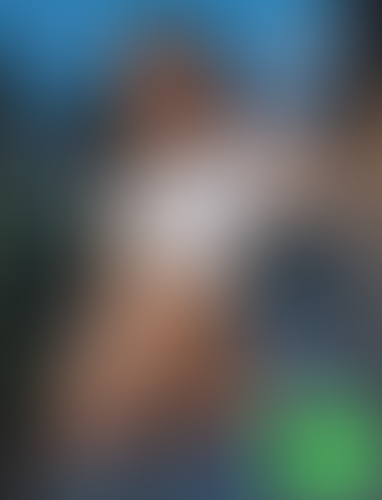 Blurred content preview