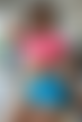 Blurred content preview