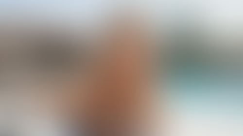 Blurred content preview