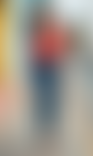 Blurred content preview