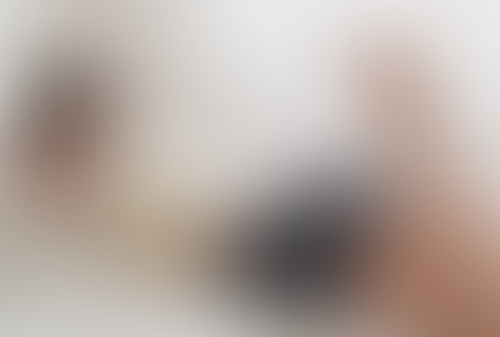 Blurred content preview