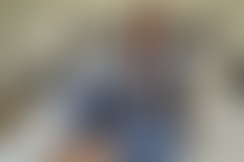 Blurred content preview