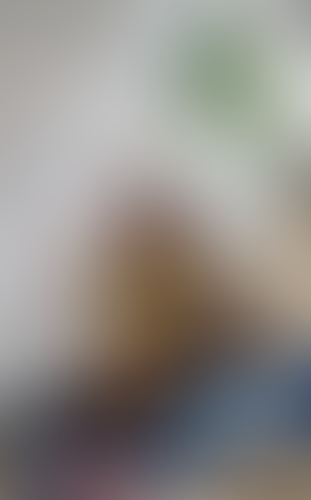 Blurred content preview