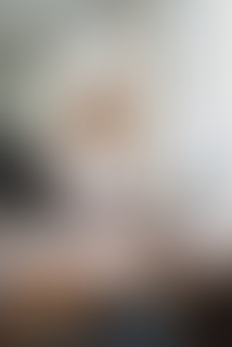 Blurred content preview