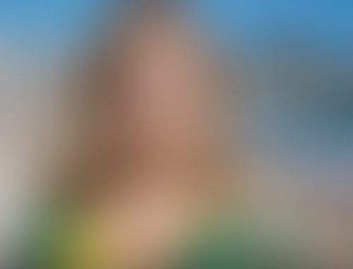 Blurred content preview