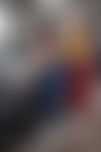 Blurred content preview