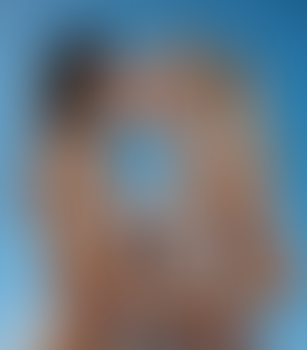 Blurred content preview