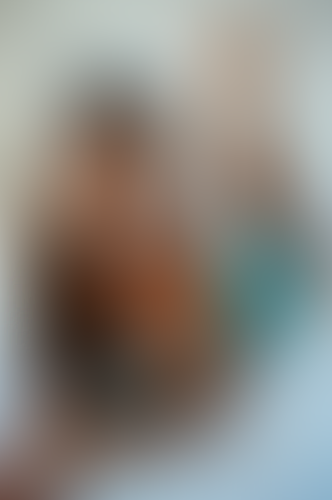 Blurred content preview