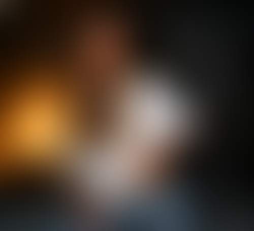 Blurred content preview