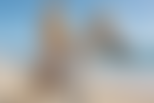 Blurred content preview