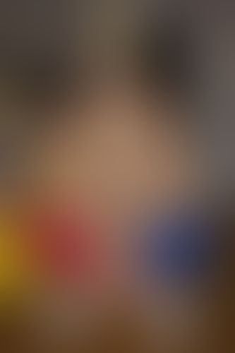Blurred content preview