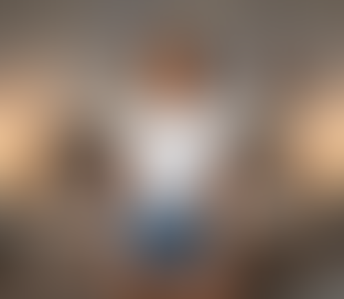 Blurred content preview