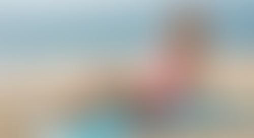 Blurred content preview
