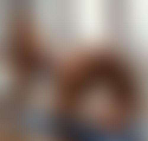 Blurred content preview