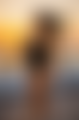 Blurred content preview