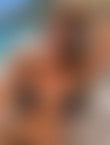 Blurred content preview