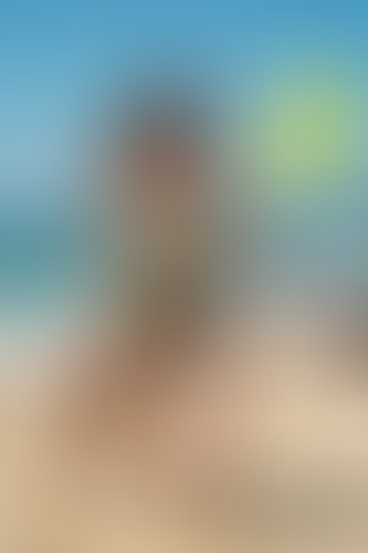 Blurred content preview
