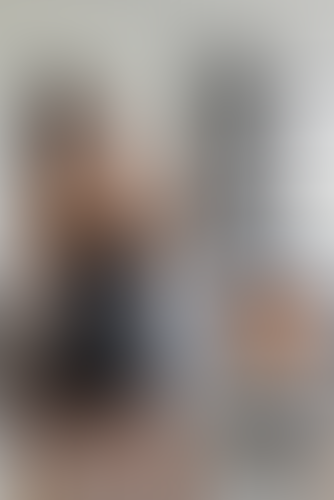 Blurred content preview