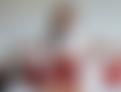 Blurred content preview