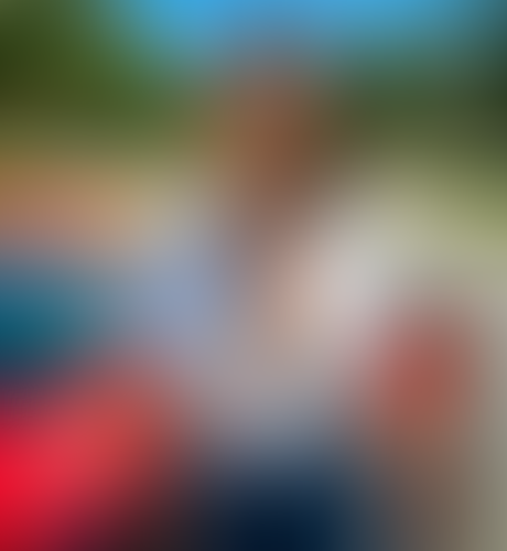 Blurred content preview