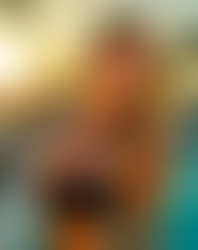 Blurred content preview