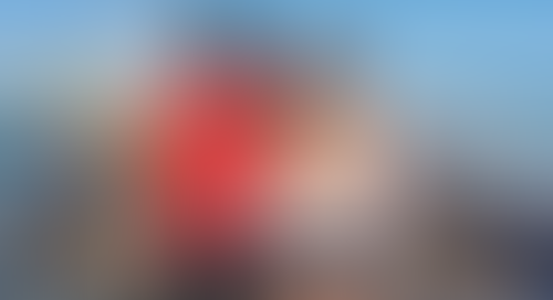 Blurred content preview