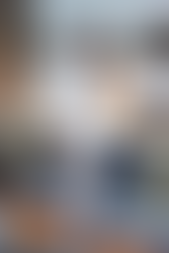 Blurred content preview