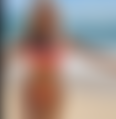 Blurred content preview