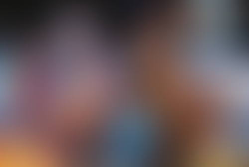 Blurred content preview