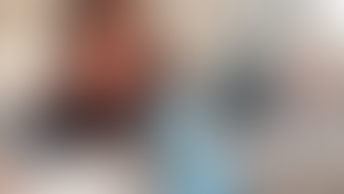Blurred content preview