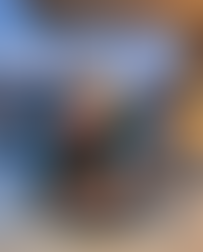 Blurred content preview