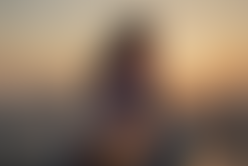 Blurred content preview